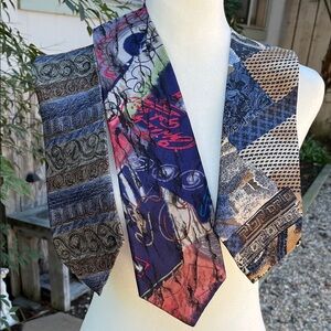 Patterned Ties Colorful Bundle  Set of 3 Vibrant Patterned